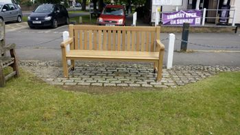 NEW STREET FURNITURE AND PLANTERS