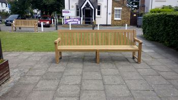 NEW STREET FURNITURE AND PLANTERS