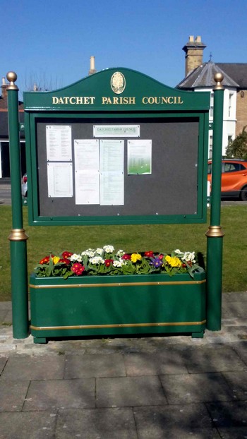 NEW STREET FURNITURE AND PLANTERS