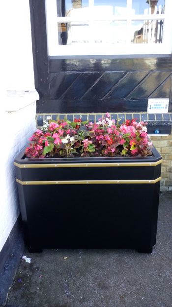 NEW STREET FURNITURE AND PLANTERS